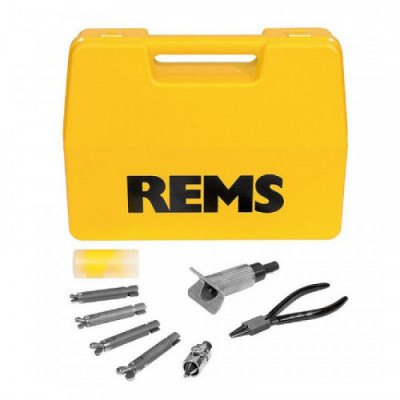 Набор для отбортовки Rems Hurrican X, 12-15-18-22мм Набор для отбортовки Rems Hurrican X, 12-15-18-22мм
