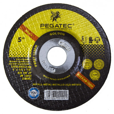 Круг шлифовальный PEGATEC 125х6,0х22 Круг шлифовальный PEGATEC 125х6,0х22