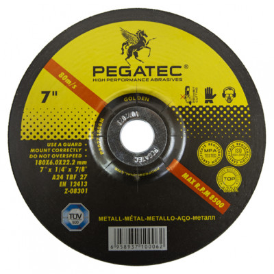 Круг шлифовальный PEGATEC 180х6,0х22 Круг шлифовальный PEGATEC 180х6,0х22