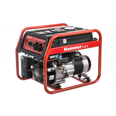 Бензиновый генератор HAMMER GN3000
Бензиновый генератор HAMMER GN3000